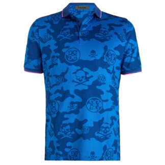 G/FORE Exploded Camo Tech Jersey Golf Polo Shirt